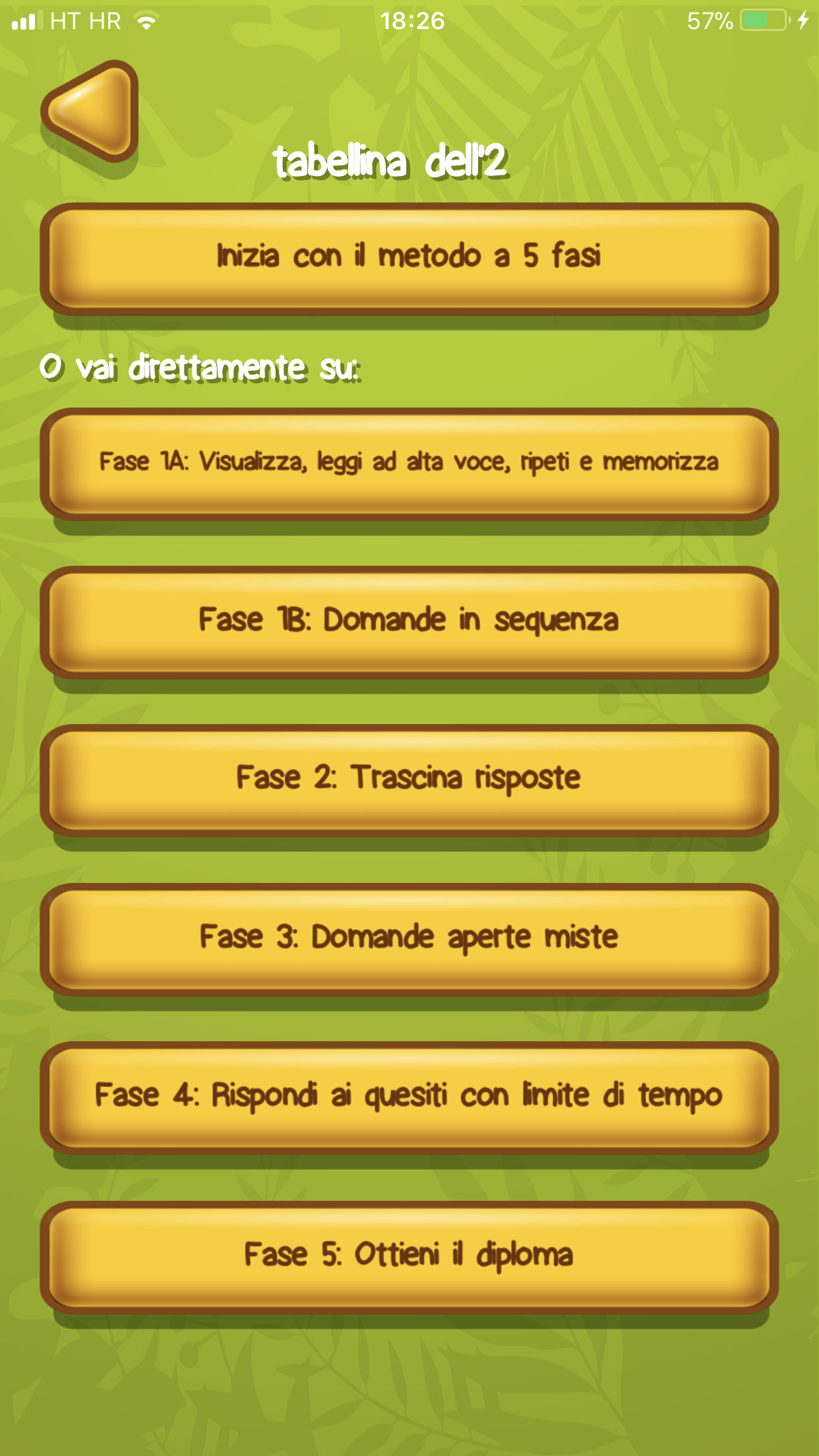 Tabelline App Esempio 2