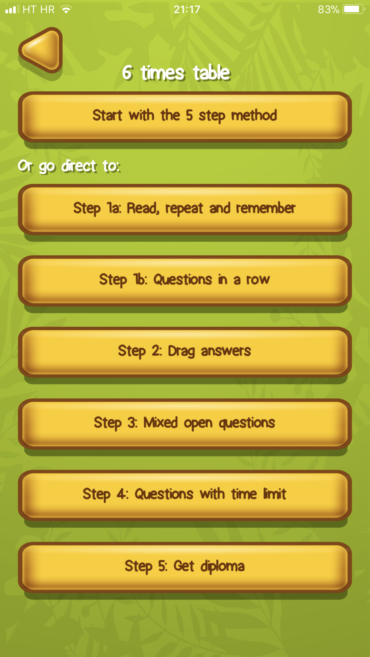 Multiplikationsapp Exempel 2